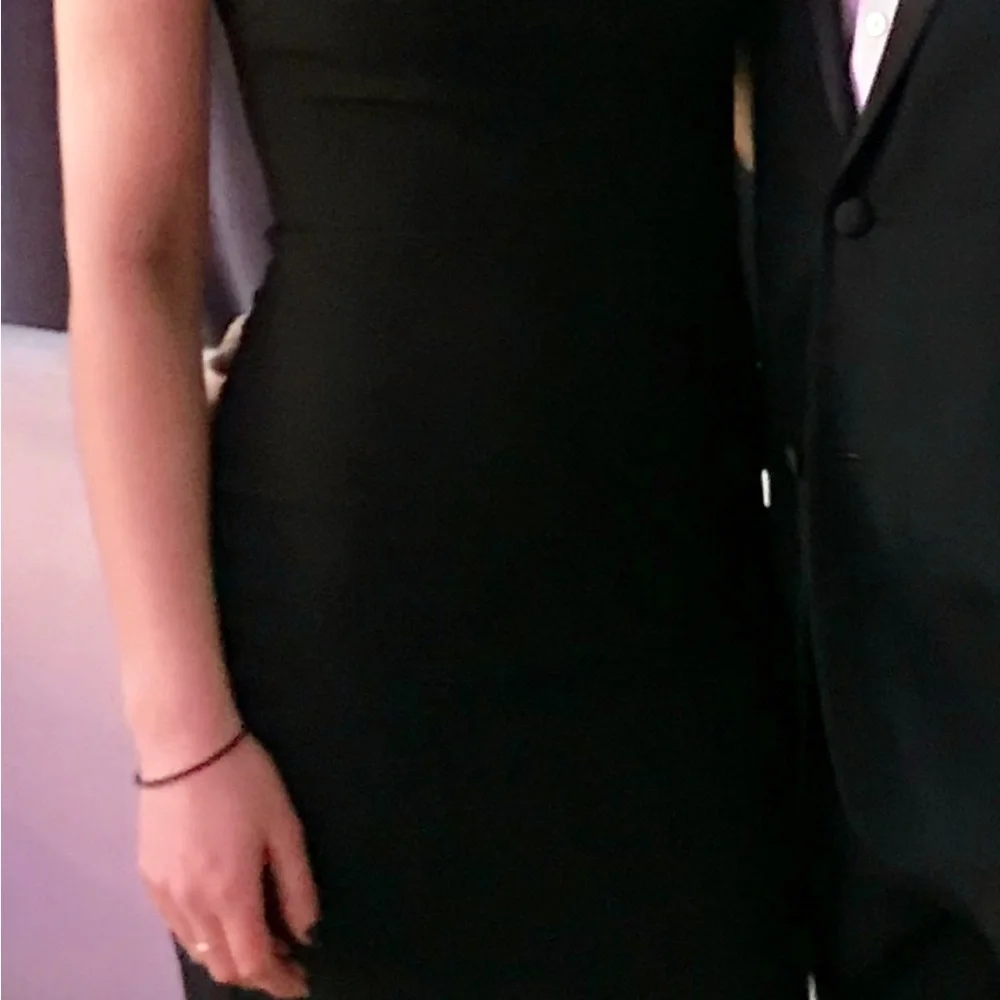 Lulus V Neck Spaghetti Strap Formal Maxi - Picture 5 of 5